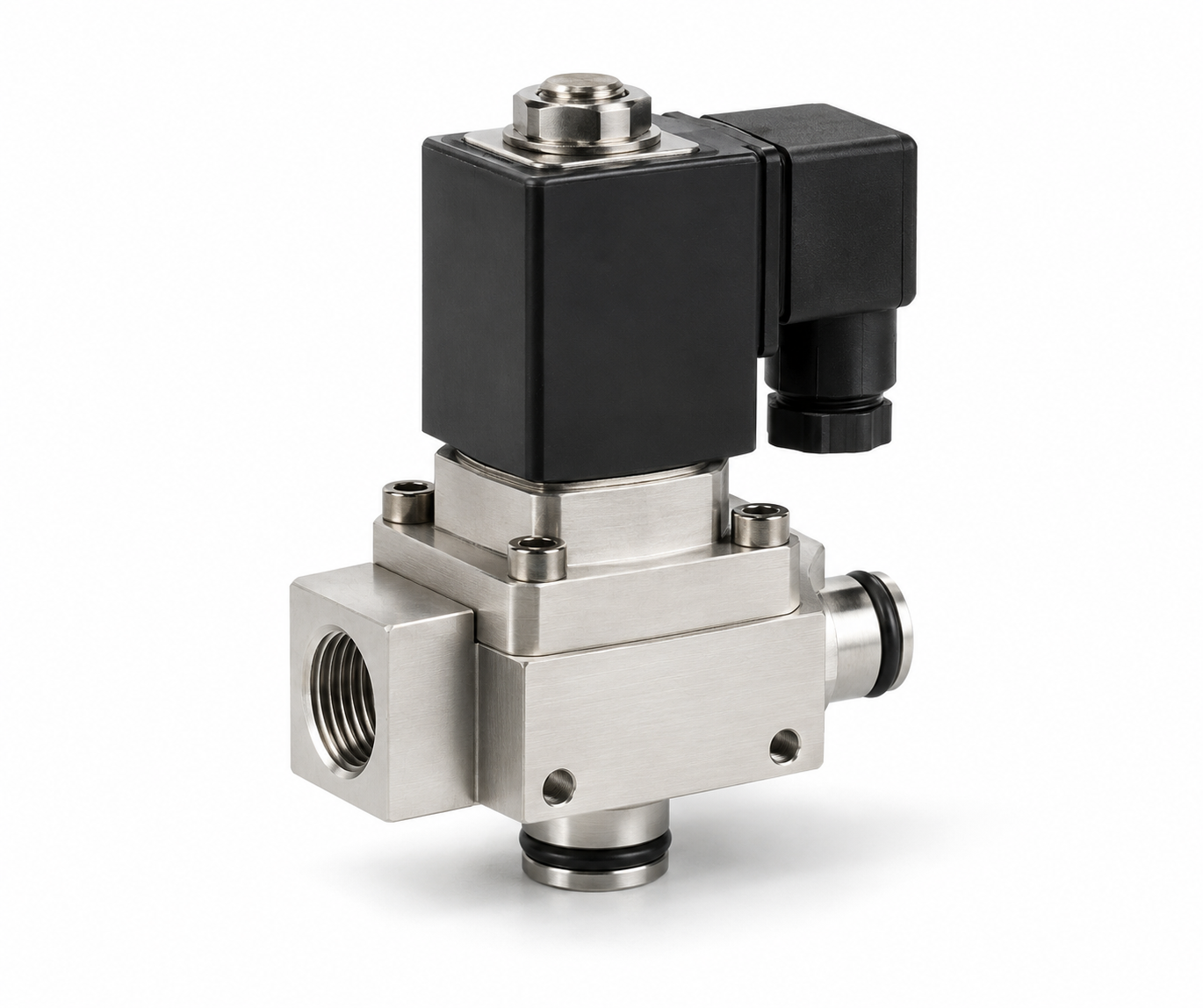 High-Precision Alloy Isolation Vacuum Solenoid Valve