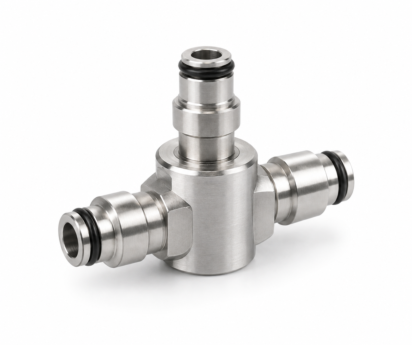High-Precision Alloy Three-Way Valve